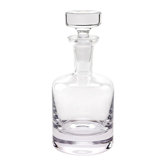 Mouth Blown European Crystal Decanter 28 Oz