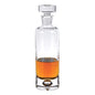 Mouth Blown European Crystal Round Decanter 28 Oz