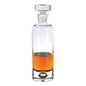 Clear Crystal Glass Round Bowl Stemless Decanter