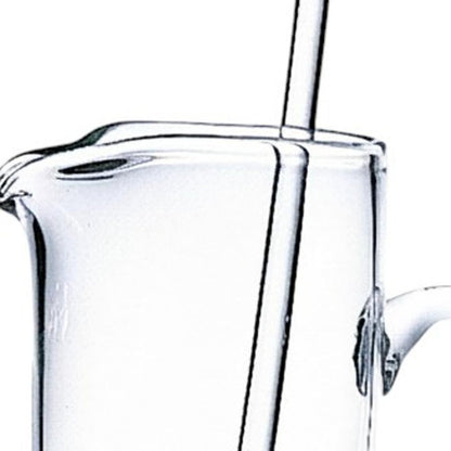 13" Clear Lead Free Crystal Martini Pitcher And Stirrer