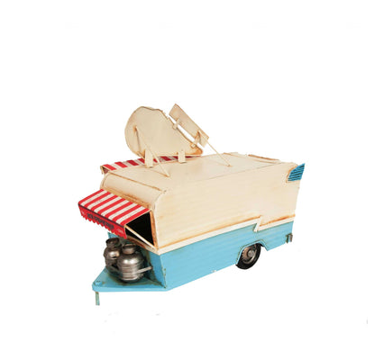 Ice Cream Trailer Metal Model