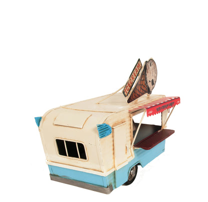 Ice Cream Trailer Metal Model