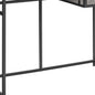 42" Gray and Dark Gray Computer Desk