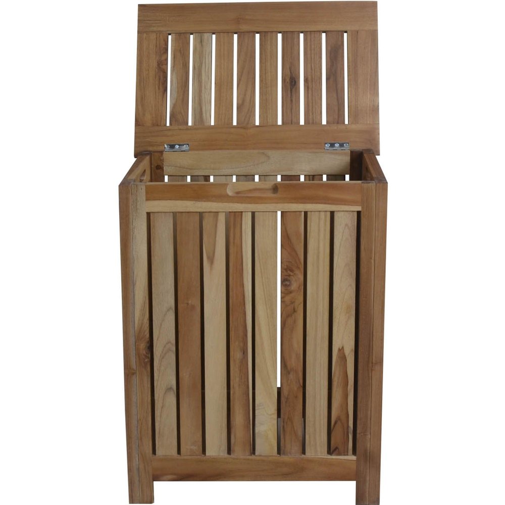 20" Natural Solid Wood Shaker Style Single Door Bathroom Cabinet