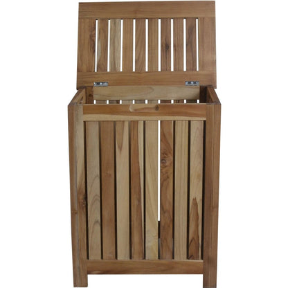 20" Natural Solid Wood Shaker Style Single Door Bathroom Cabinet