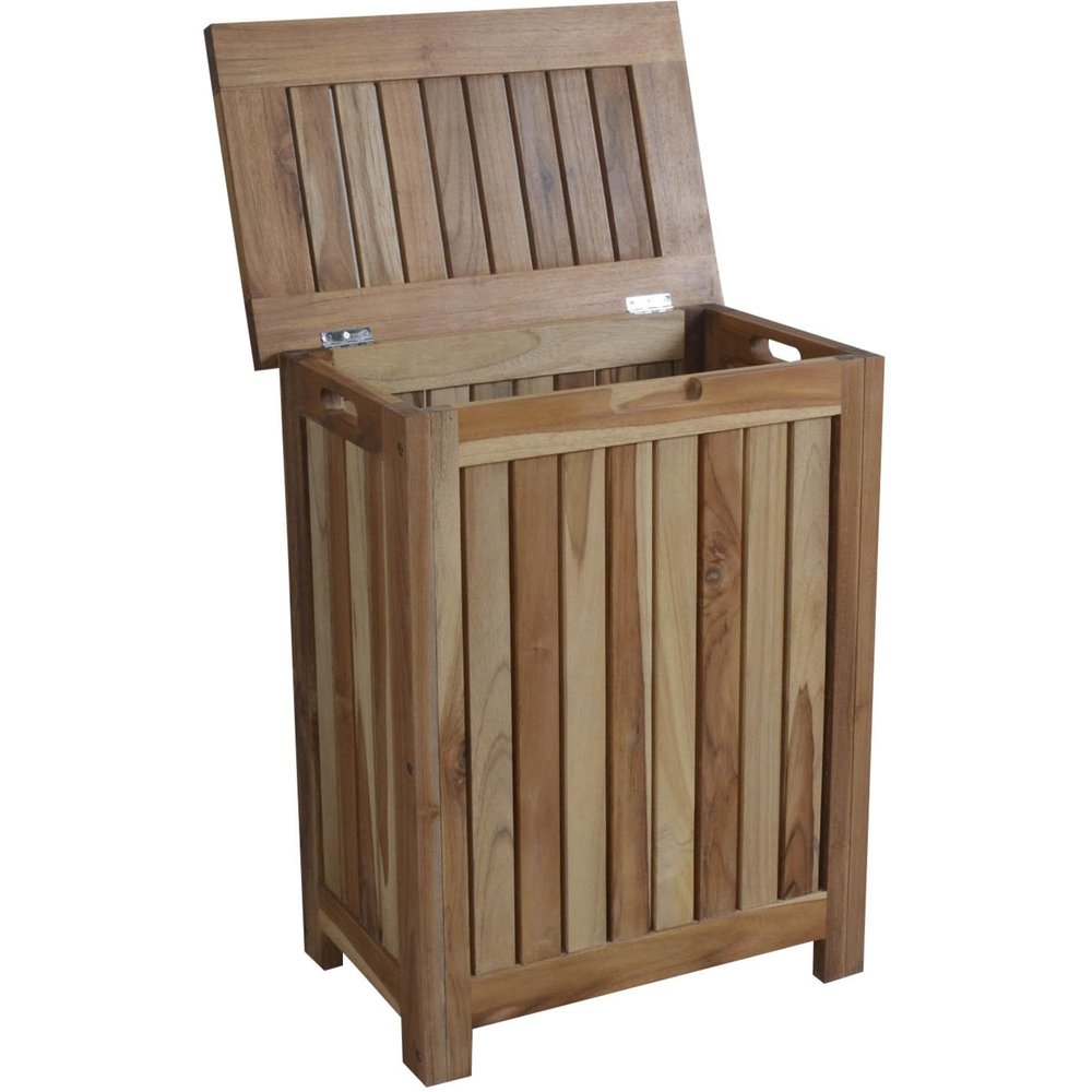 20" Natural Solid Wood Shaker Style Single Door Bathroom Cabinet