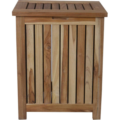 20" Natural Solid Wood Shaker Style Single Door Bathroom Cabinet