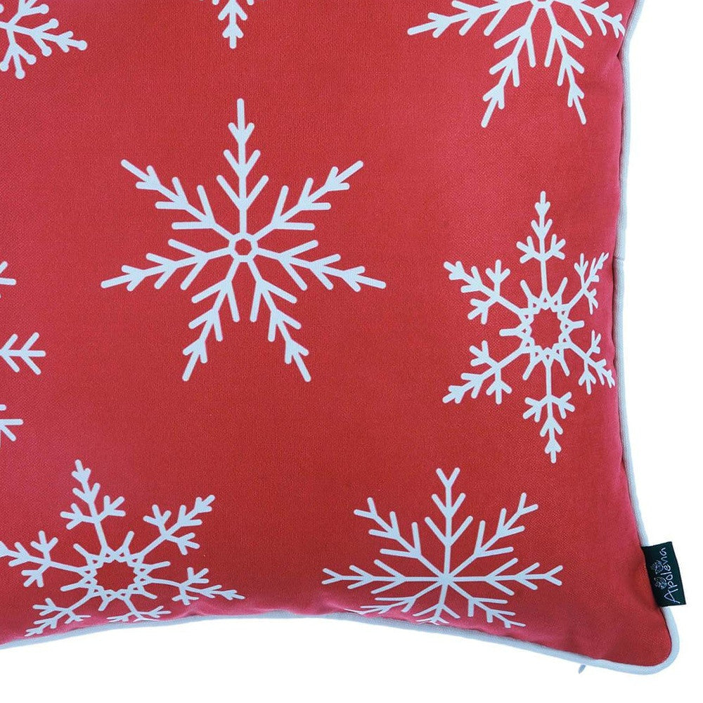 Set Of 4 18" Merry Christmas Throw Pillow Cover In Multicolor