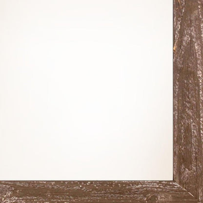 6" x 6" Brown Wood Tabletop Picture Frame
