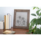 6" x 6" Brown Solid Wood Tabletop Picture Frame