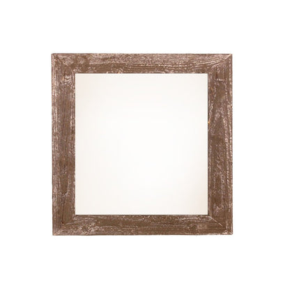 6" x 6" Brown Wood Tabletop Picture Frame