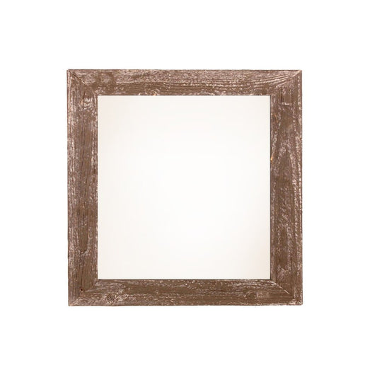 6" x 6" Brown Wood Tabletop Picture Frame