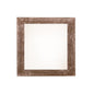 6" x 6" Brown Wood Tabletop Picture Frame