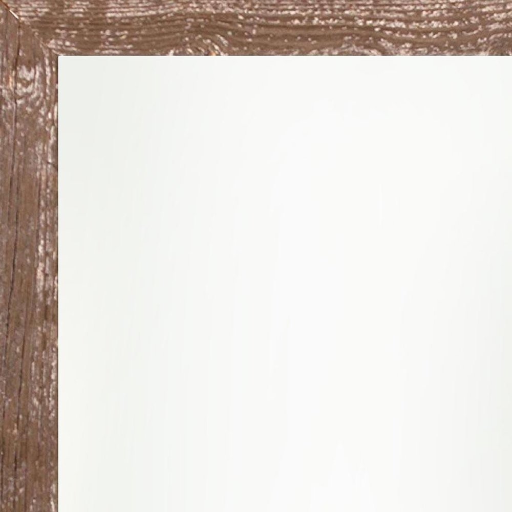 8" x 8" Brown Reclaimed Wood Tabletop Picture Frame