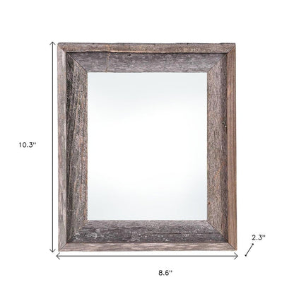 5" x 7" Gray Solid Wood Tabletop Picture Frame