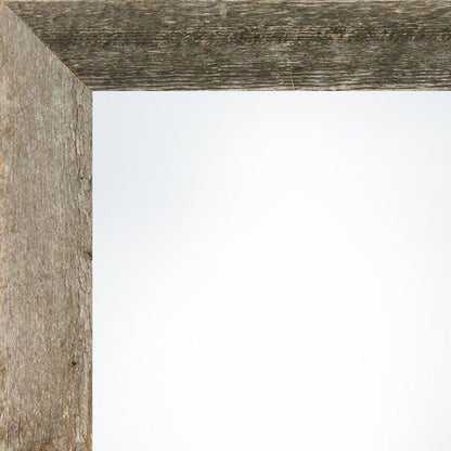 8.5" x 11" Gray Solid Wood Tabletop Picture Frame