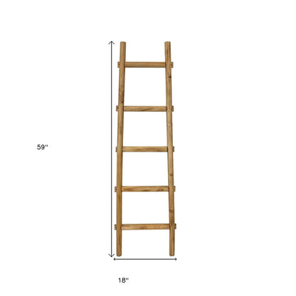 59" X 18" White Wood Hanging Dimensional Sculpture