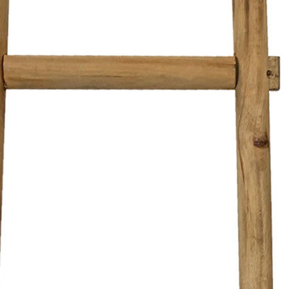 59" X 18" White Wood Hanging Dimensional Sculpture
