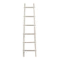 72" X 18"X 2" Brown Decorative Ladder Shelve