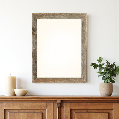 24" x 30" Natural Wood Hanging Picture Frame