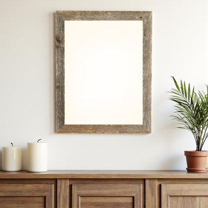 24" x 36" Gray Wood Hanging Picture Frame