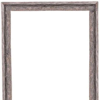 18" x 24" Gray Wood Hanging Picture Frame