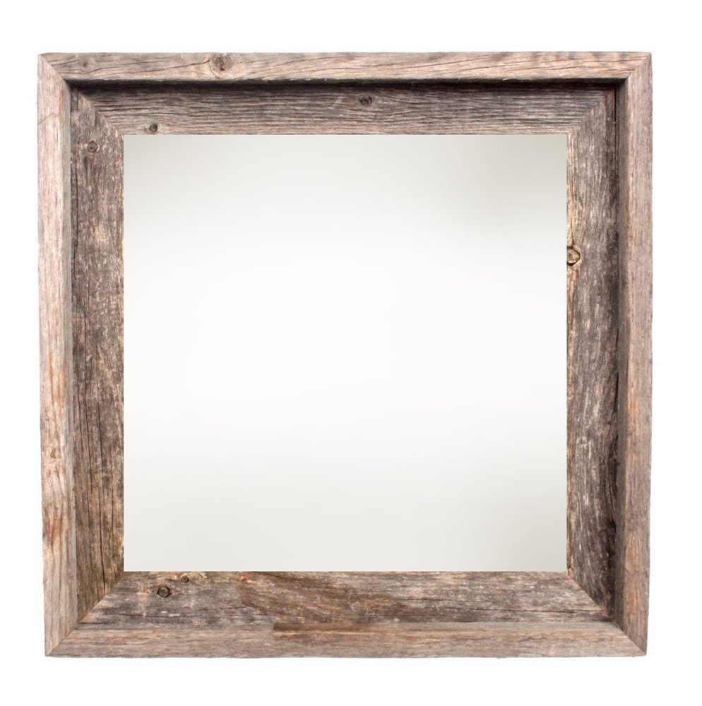 12" x 12" Gray Wood Tabletop Picture Frame