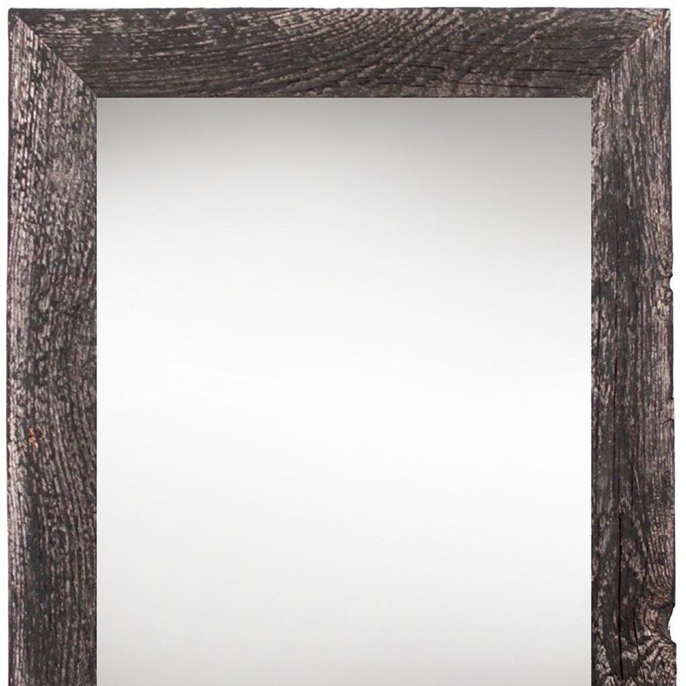 24" x 36" Black Solid Wood Hanging Picture Frame