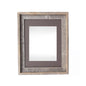 16" x 20" Gray Distressed Solid Wood Hanging Picture Frame