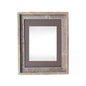 16" x 20" Gray Distressed Wood Hanging Picture Frame