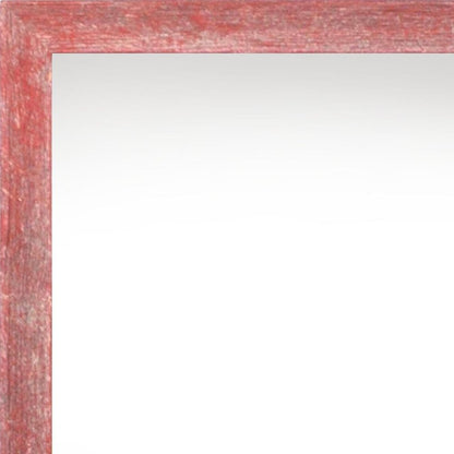 16" x 20" Red Wood Hanging Picture Frame