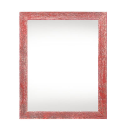 16" x 20" Red Wood Hanging Picture Frame