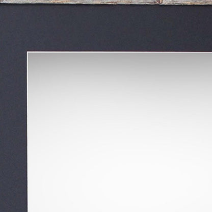 16" x 20" Gray Wood Hanging Picture Frame