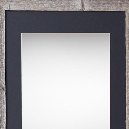 16" x 20" Black Solid Wood Hanging Picture Frame