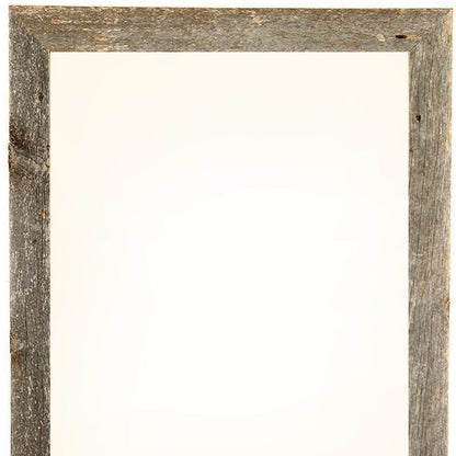 16" x 20" Gray Solid Wood Hanging Picture Frame
