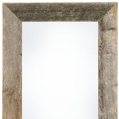 14" x 18" Gray Solid Wood Hanging Picture Frame