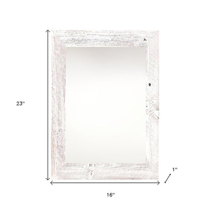11" x 17" White Wood Hanging Picture Frame