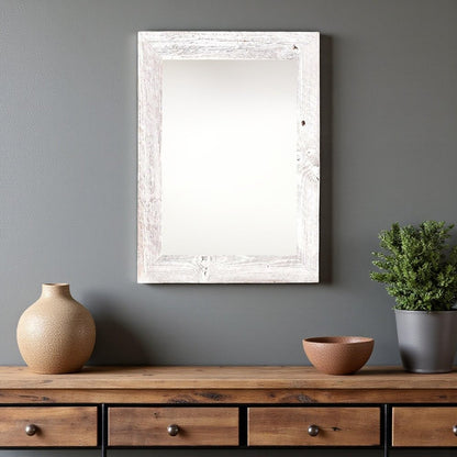 11" x 17" White Wood Hanging Picture Frame