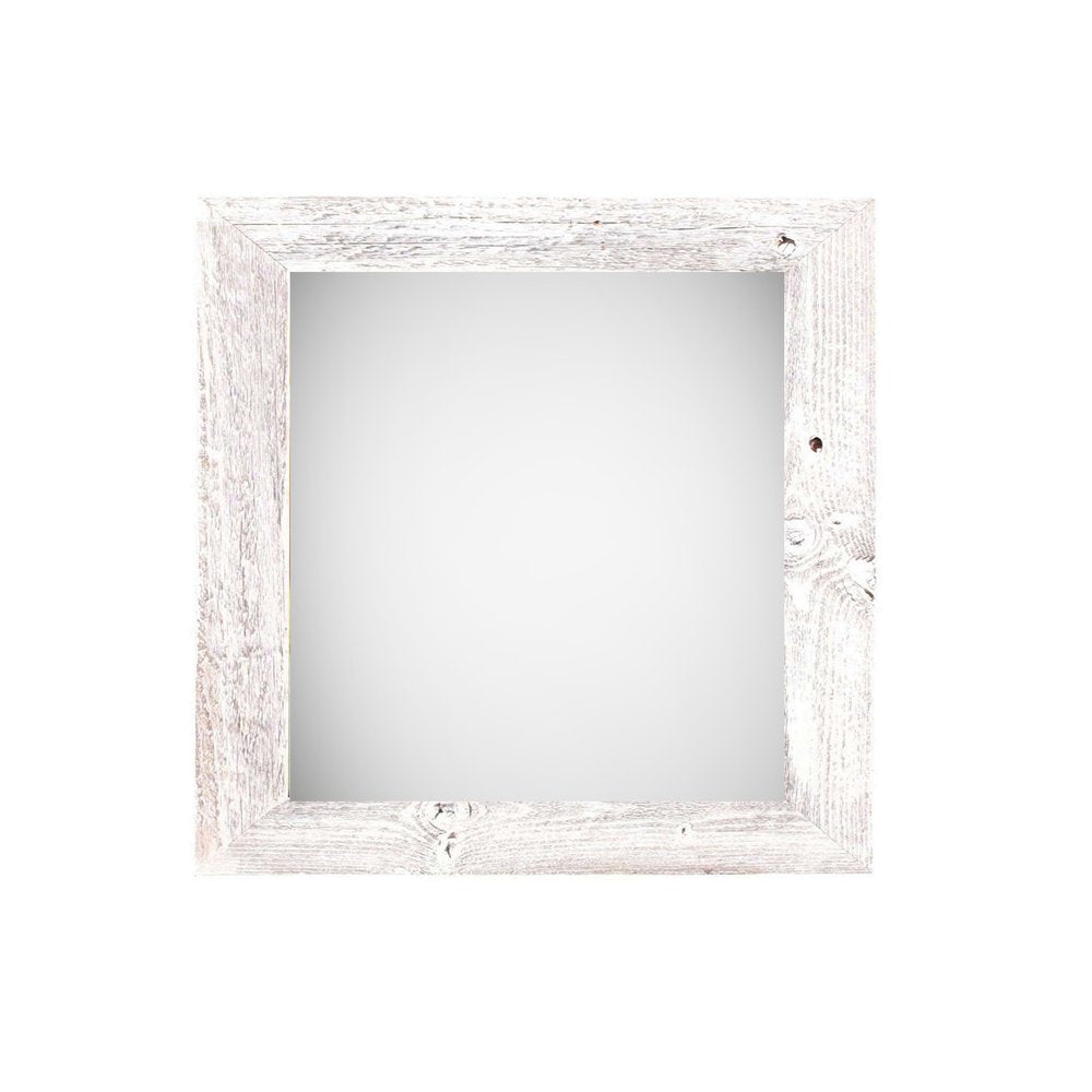 12" x 12" White Wood Tabletop Picture Frame
