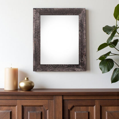 11" x 14" Black Wood Hanging Picture Frame