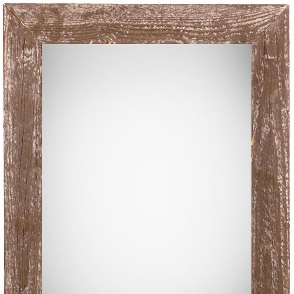 11" x 17" Brown Wood Hanging Picture Frame