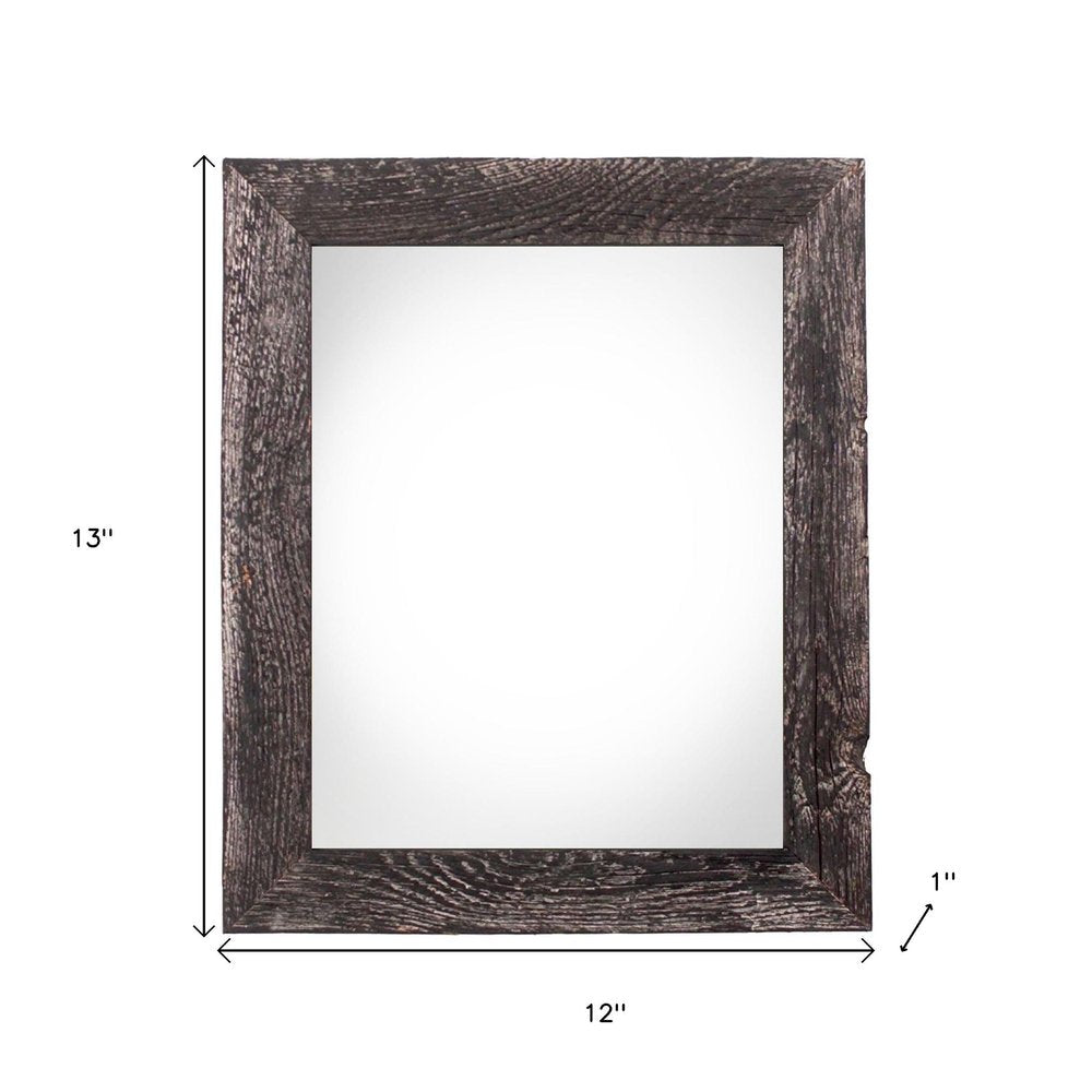8" x 10" Black Wood Tabletop Picture Frame