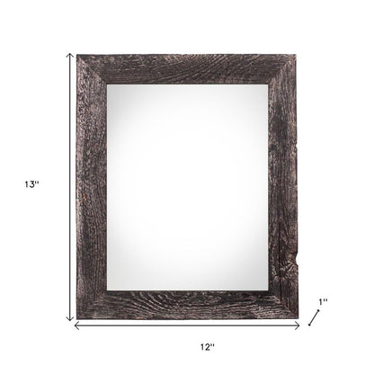 8" x 10" Black Wood Tabletop Picture Frame