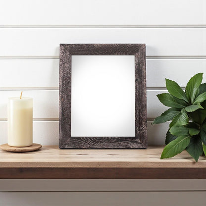 8" x 10" Black Wood Tabletop Picture Frame