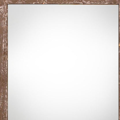 8" x 8" Brown Wood Tabletop Picture Frame
