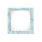 10" x 10" Blue Solid Wood Hanging Picture Frame