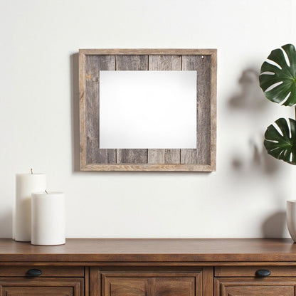 11" x 14" Gray Wood Hanging Picture Frame