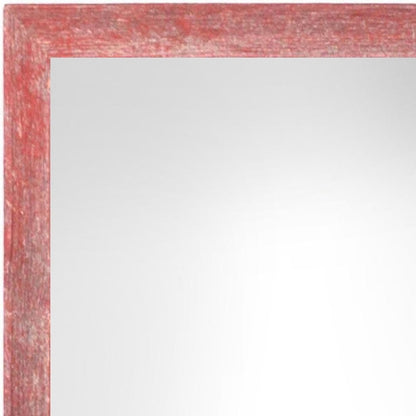 11" x 14" Red Wood Hanging Picture Frame