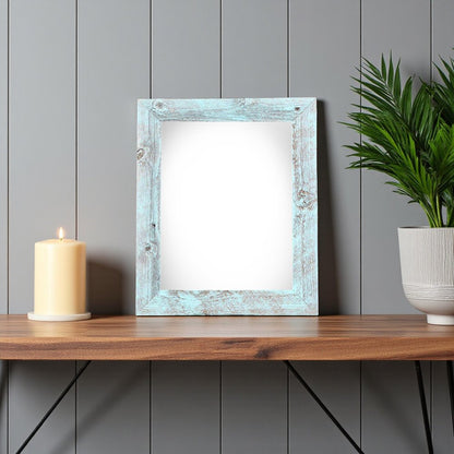 8" x 10" Blue Solid Wood Tabletop Picture Frame