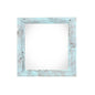 8" x 8" Blue Wood Tabletop Picture Frame